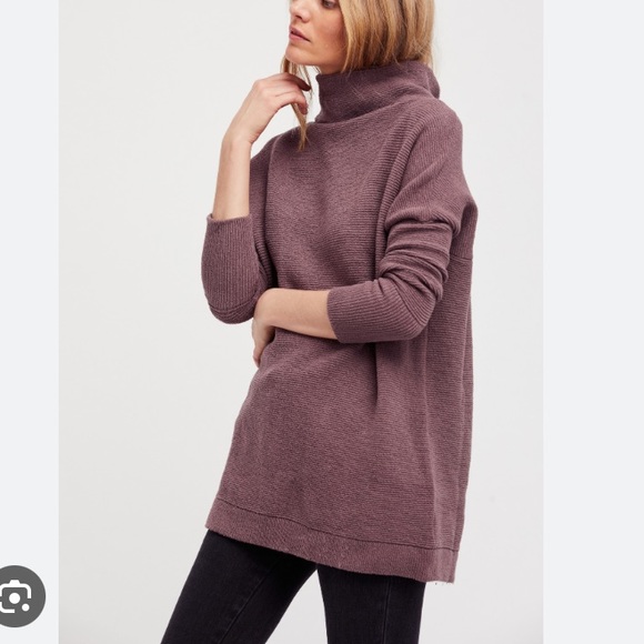 NWT Ottoman Slouchy Tower Tunic in Nutmeg - Picture 6 of 11